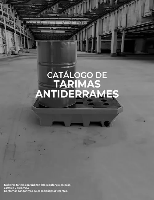 Portada del Tarimas Antiderrames — sin marca (versión sin marca)