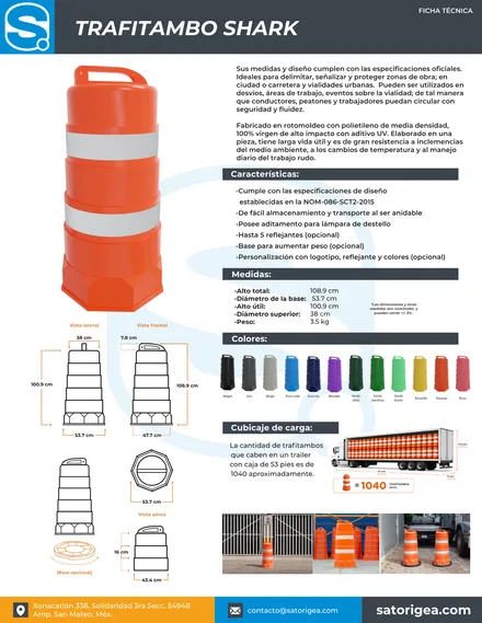 Portada de la ficha técnica de Trafitambo Shark