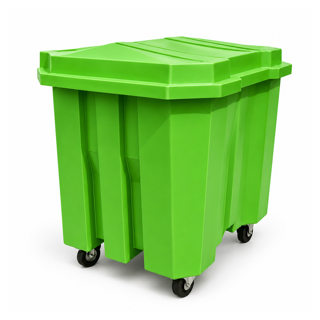 Contenedor Shell 1000 L Verde Ecologico miniatura 2