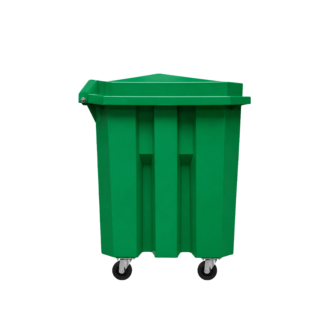 Contenedor Shell 2000 L Verde Ecologico miniatura 3