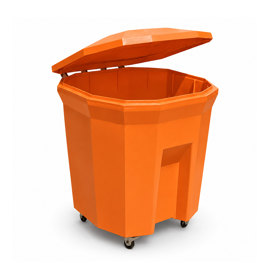 Contenedor Shell 500 L Verde Ecologico miniatura 2