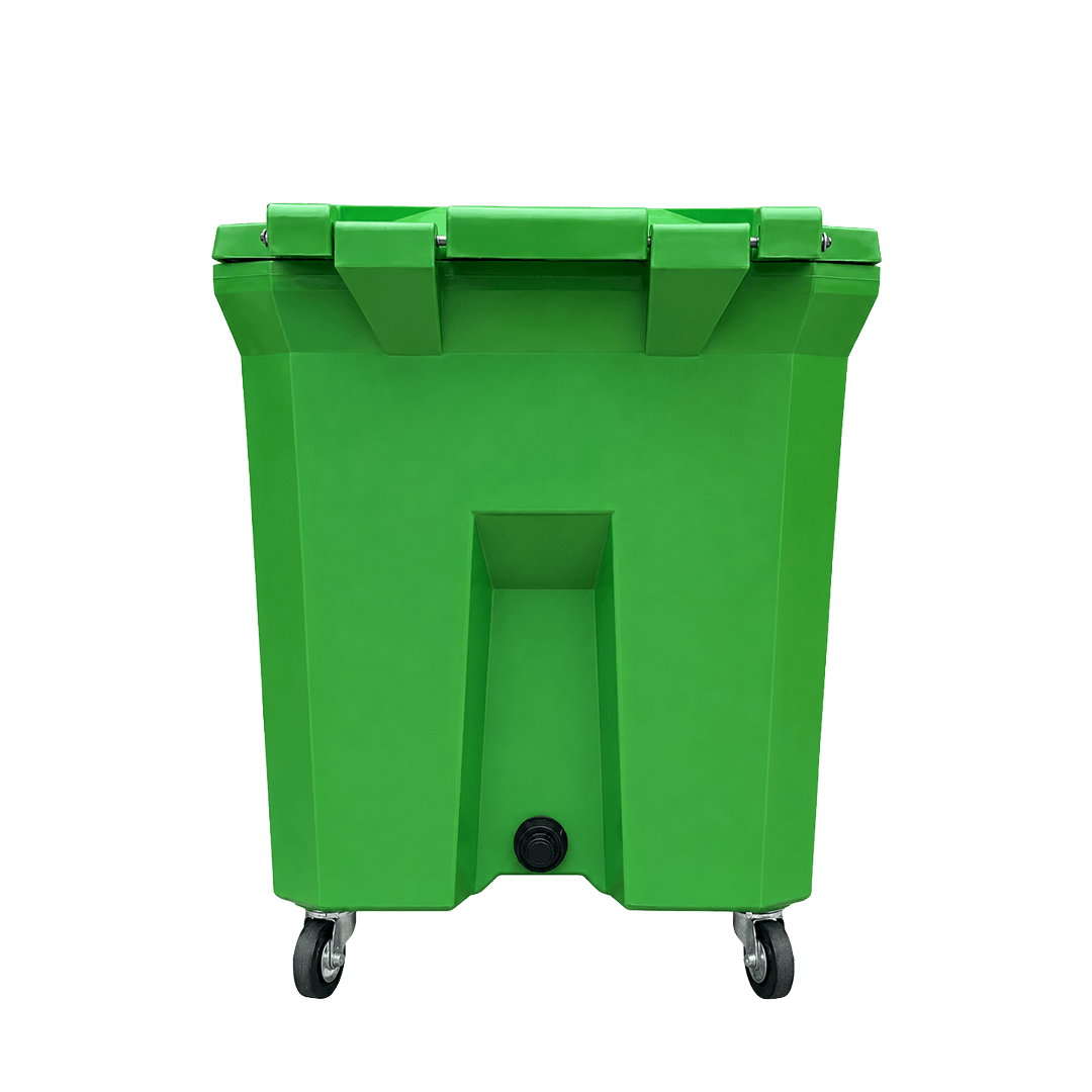 Contenedor Shell 500 L Verde Ecologico miniatura 3