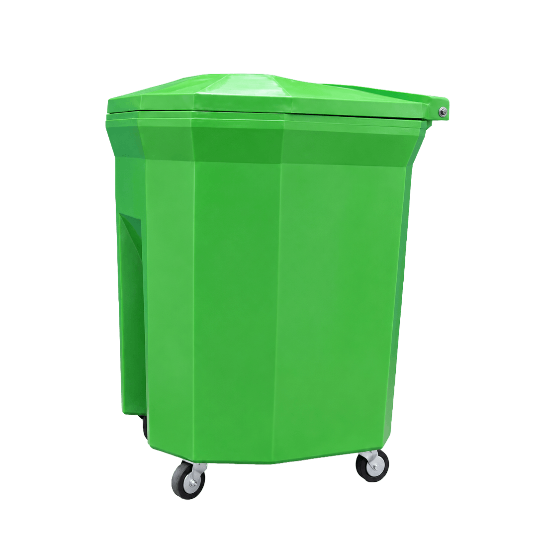 Contenedor Shell 500 L Verde Ecologico miniatura 6
