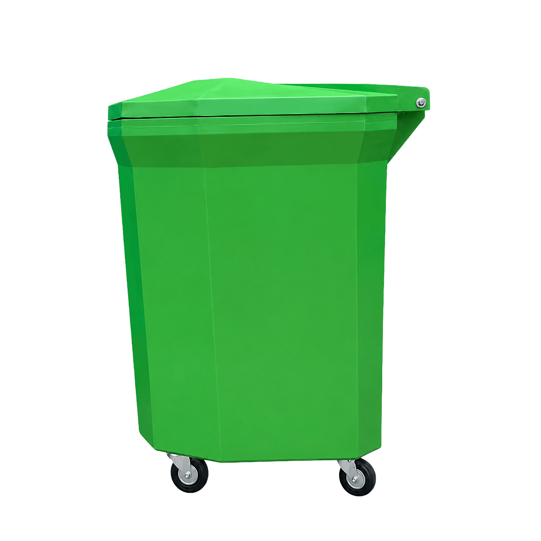 Contenedor Shell 500 L Verde Ecologico miniatura 7