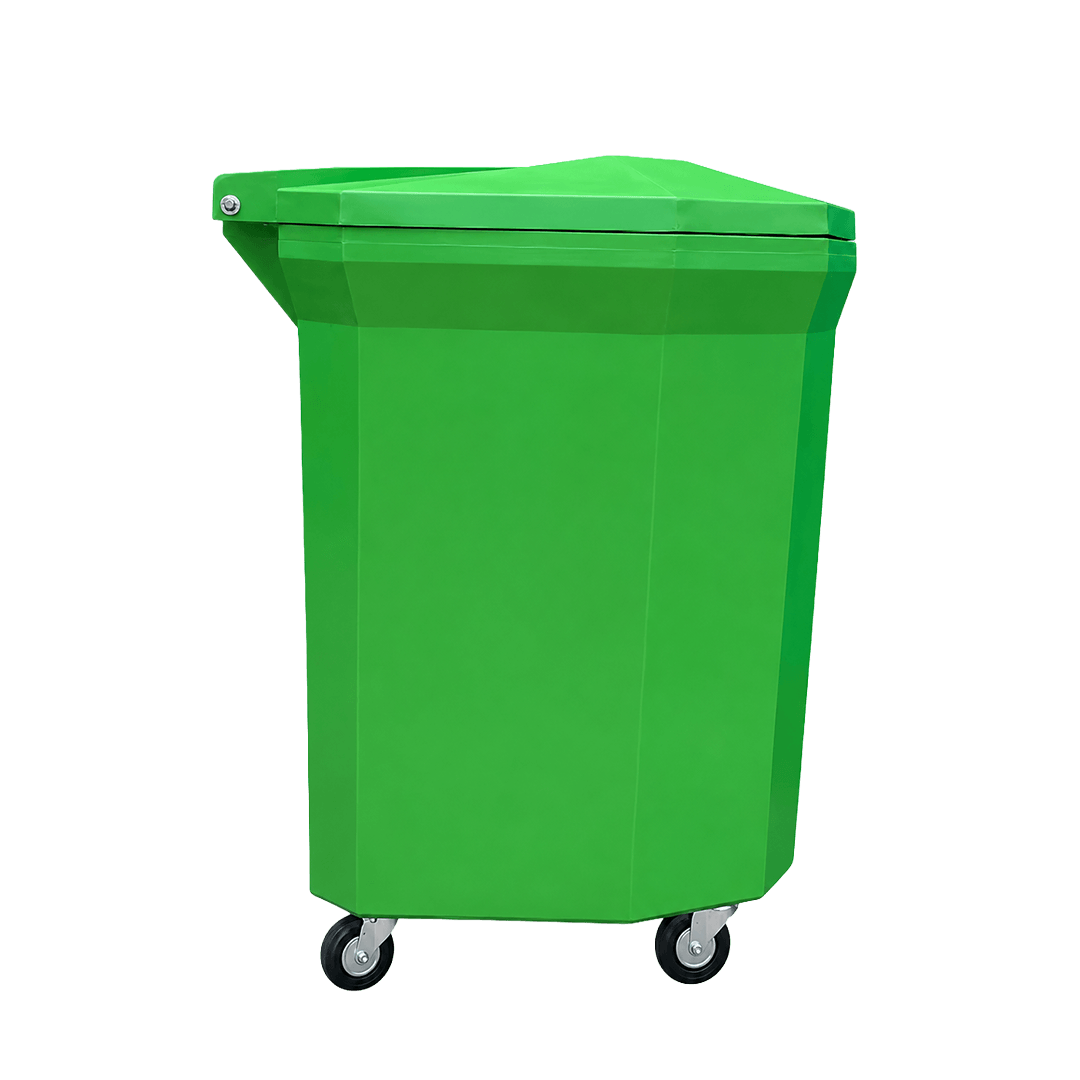 Contenedor Shell 500 L Verde Ecologico miniatura 9
